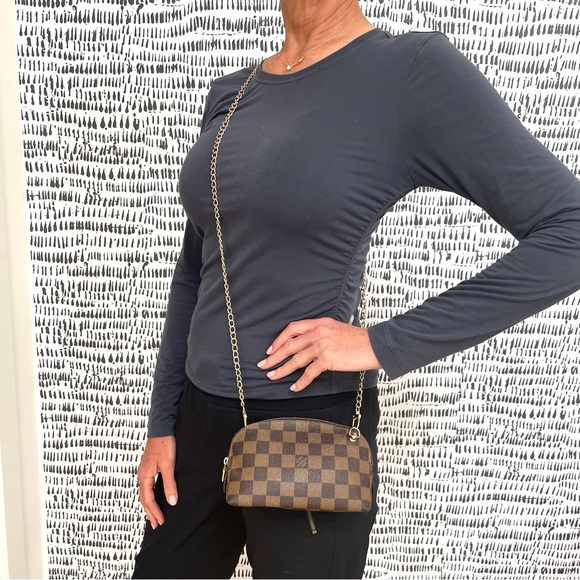 Louis Vuitton Authentic Damier Cosmetic Pouch / Crossbody Bag - Picture 6 of 12